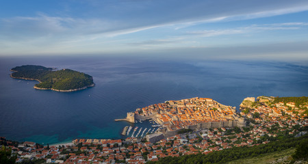 Obraz premium Panorama of Dubrovnik,Croatia