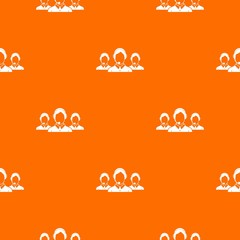 Customer support operators pattern seamless