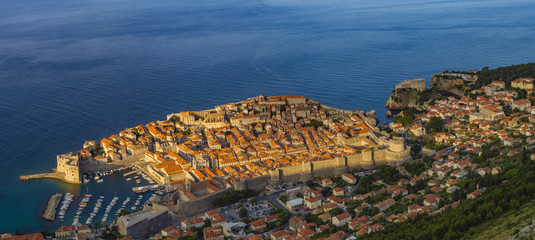 Fototapeta premium Panorama of Dubrovnik,Croatia