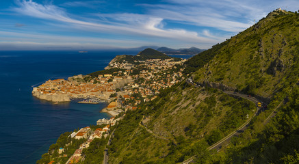 Panorama of Dubrovnik,Croatia