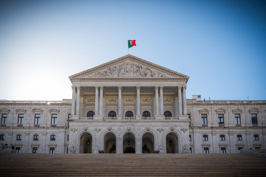  El parlamento de Portugal, Palacio de Sao Bento Assembleia de Republica Lisboa Europa de pol&iacute;tica, EC, Portugal, Lisboa 