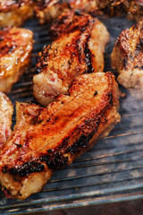 Barbecue in the open air