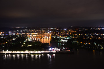 Fototapeta premium Deutsches Eck in Koblenz