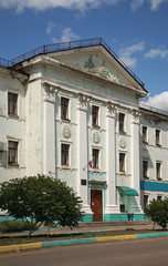 Agricultural technical school in Borisoglebsk. Russia