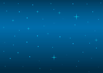 night sky. vector illustration