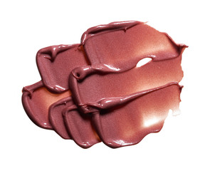 smear paint of cosmetic products