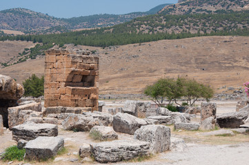 Fototapeta na wymiar Ancient ruins in Turkey