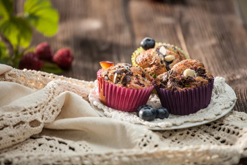 Muffiny, domowe wypieki
