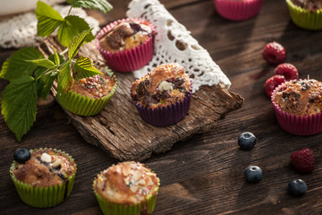 Muffiny, domowe wypieki