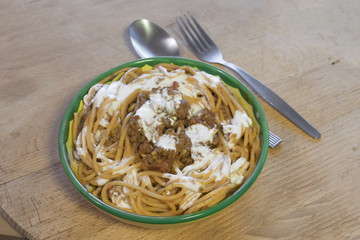 Pasta Bolognese mit Jog