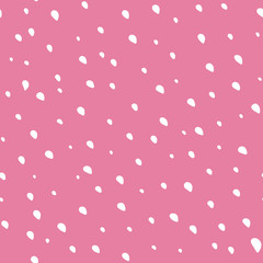 Hand drawn dots pattern