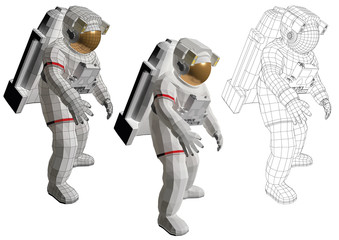 astronaut spaceman cosmonaut