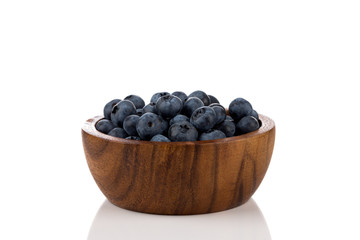 blueberries isolated close up