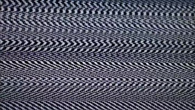 Noise on television screen, static and analog broadcast signal