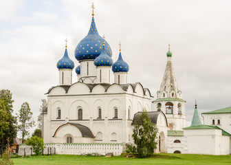 Picturesque view of the Suzdal Kremlin, Russia. Golden Ring Of Russia
