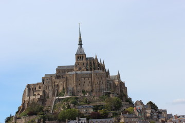 Fototapeta na wymiar Abbaye du Mont Saint Michel
