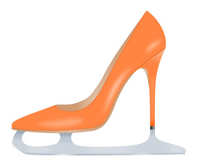 Women's shoes as skates