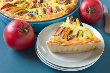 Gemüse- Quiche