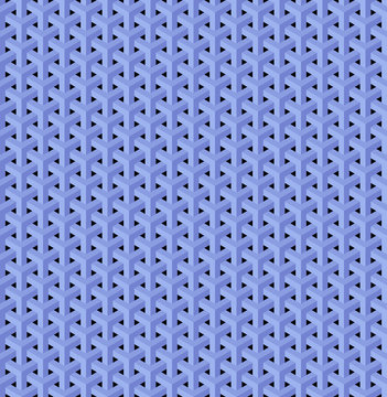 Goyard seamless texture background 3D illustration of poly relief surface  structure Stock Illustration