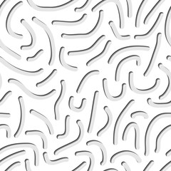 Seamless worm pattern