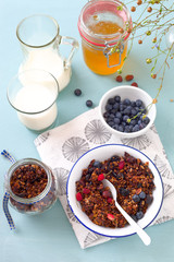 Granolamit Milch und Honig