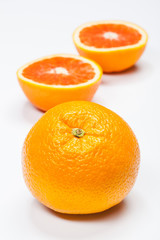 Ripe oranges
