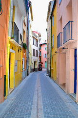 Fototapeta na wymiar Rue de Collioure