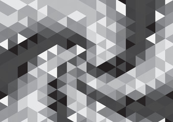 Abstract background of colored triangles. Geometric pattern.