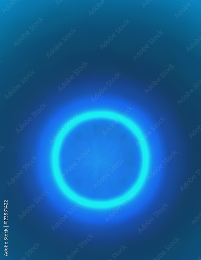 Poster astral level. aureole. vector graphics