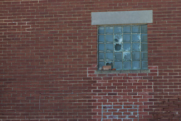 Broken window