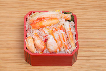 カニ弁当
