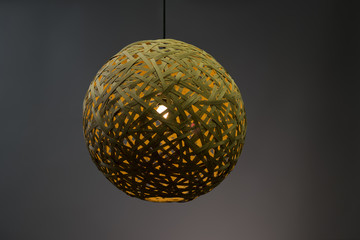 Pendant light lamp illuminated, Elegant Chandelier illuminated