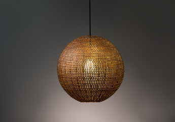 Pendant light lamp illuminated, Elegant Chandelier illuminated
