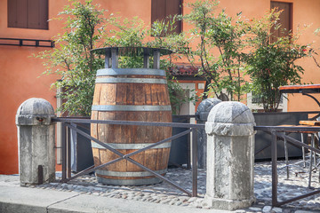 street design with barrel