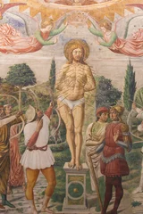 Fresko in San Gimignano - Martyrium des Hl. Sebastian © jorisvo