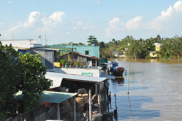 Fototapeta na wymiar Mekong River Vietnam