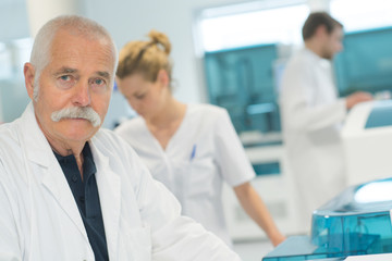 Obraz premium hospital staff on the job