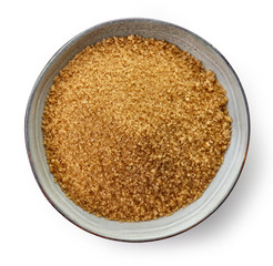 Bowl of brown sugar