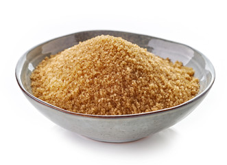 Bowl of brown sugar