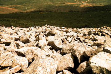 High Tatras above Tatranska Lomnica