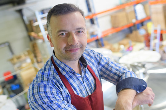 employee in a warehouse