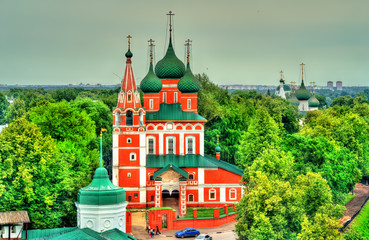 The church of Archangel Michael in Yaroslavl, Russia