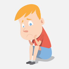 Sad kid