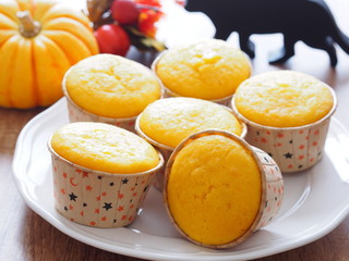 かぼちゃマフィン
