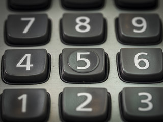 Fototapeta premium number on calculator