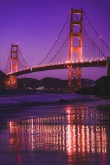 Abwaschbare Fototapete Kürzen Marshals Strand Golden Gate