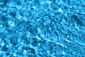 Photo background blue water