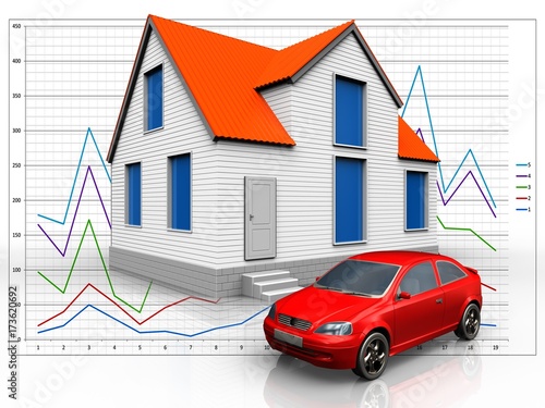 "3d car over diagram" Stock photo and royalty-free images on Fotolia