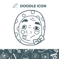 japan Thief mask doodle