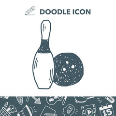 Bowling doodle